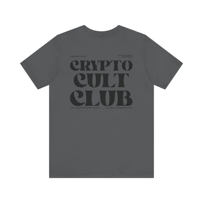 'Crypto Cult Club' Black CCC T-Shirt