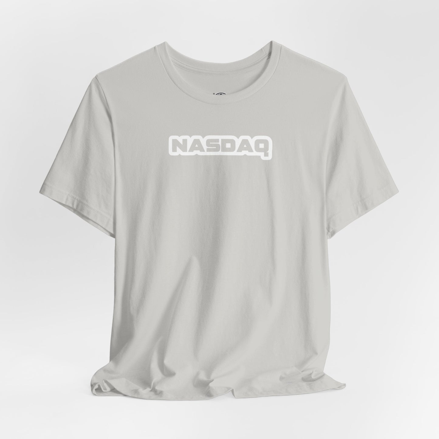 NASDAQ White Logo T-Shirt