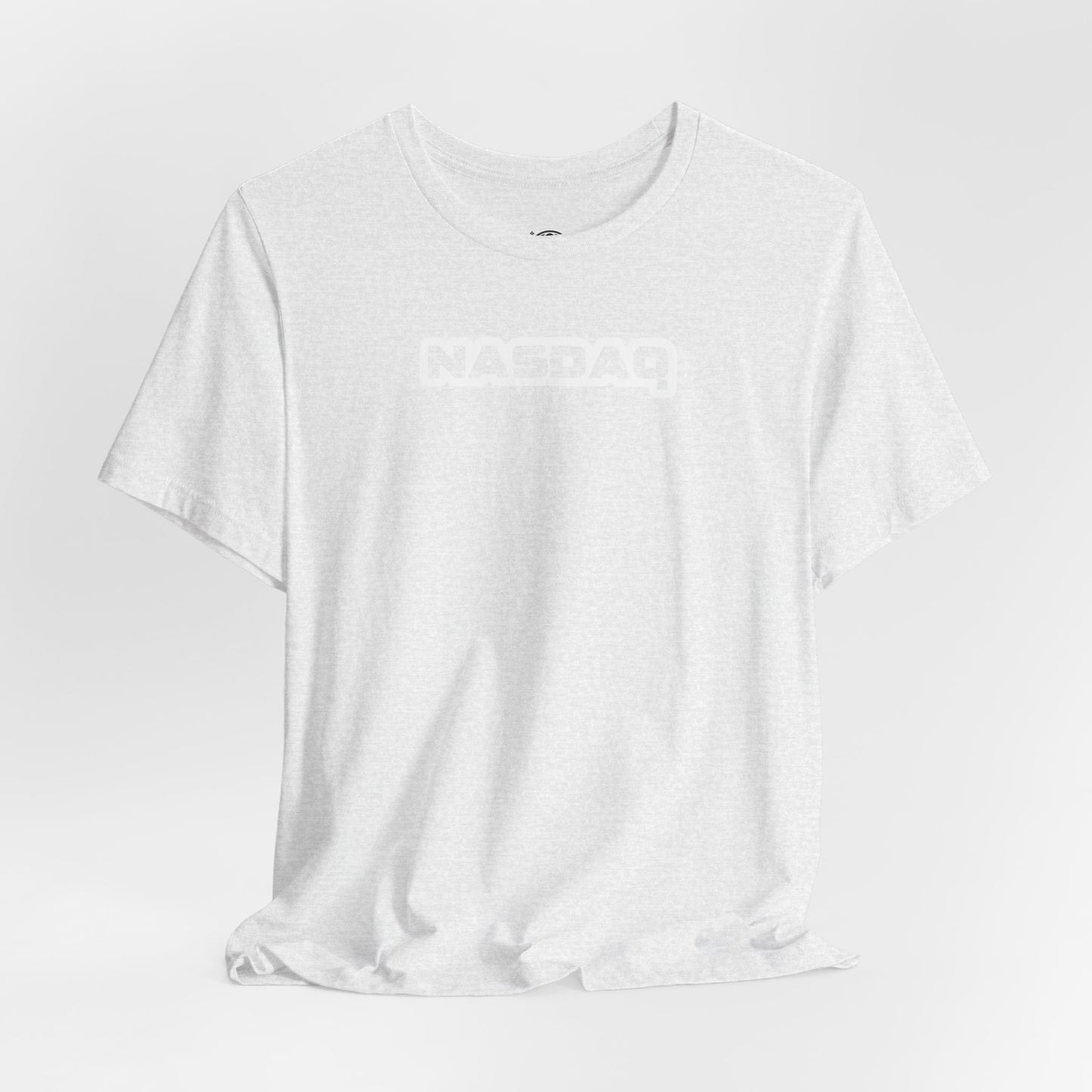 NASDAQ White Logo T-Shirt