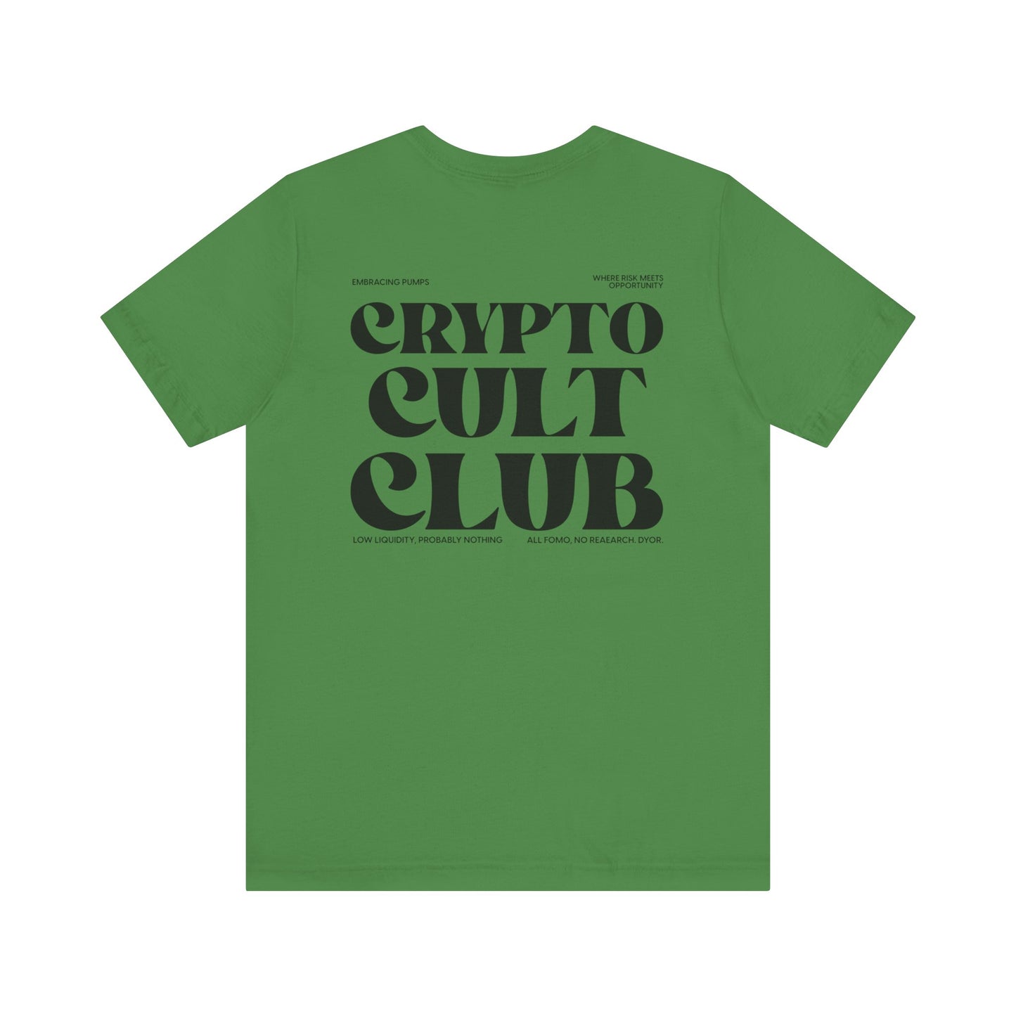 'Crypto Cult Club' Black CCC T-Shirt