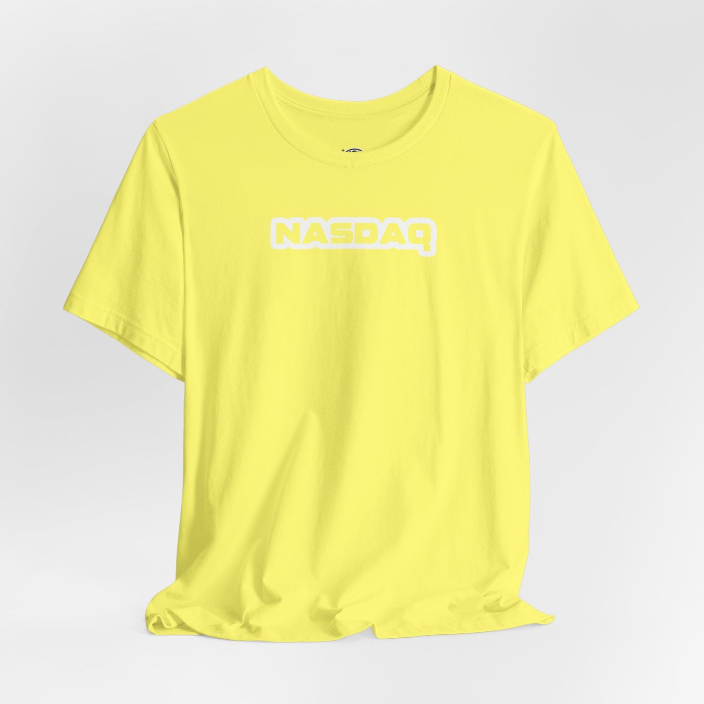 NASDAQ White Logo T-Shirt