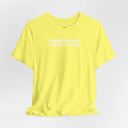 NASDAQ White Logo T-Shirt