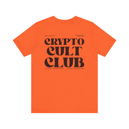 'Crypto Cult Club' Black CCC T-Shirt