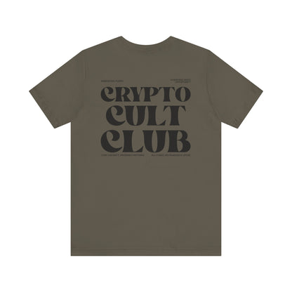 'Crypto Cult Club' Black CCC T-Shirt