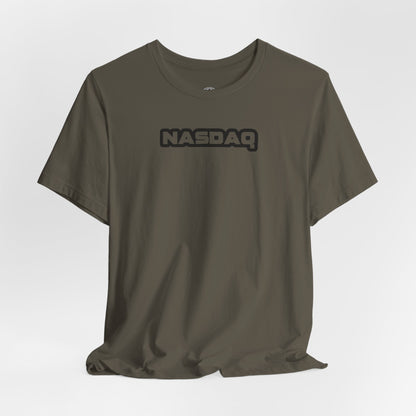 NASDAQ Black Logo T-Shirt