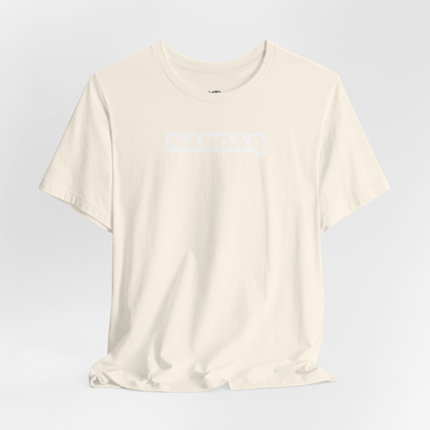 NASDAQ White Logo T-Shirt