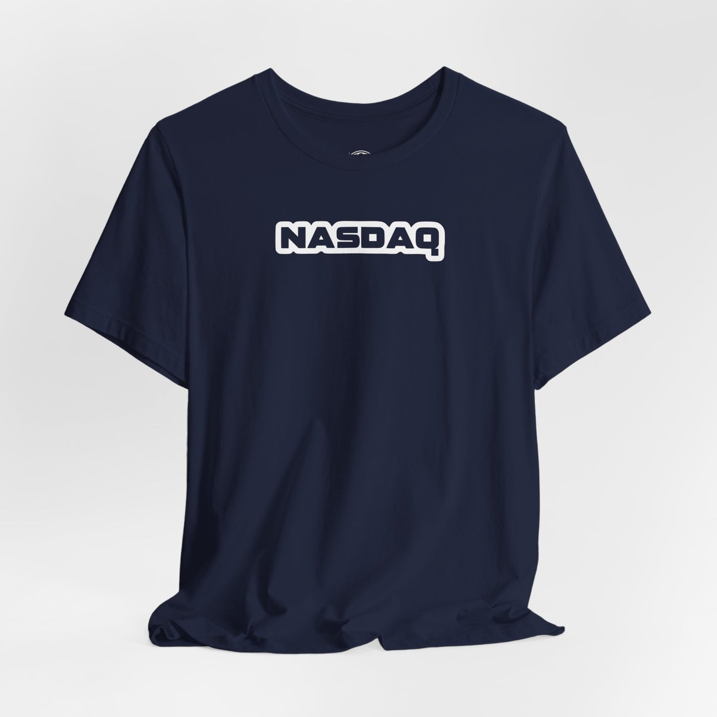 NASDAQ White Logo T-Shirt