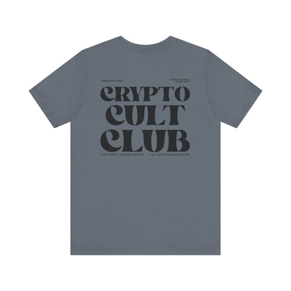 'Crypto Cult Club' Black CCC T-Shirt