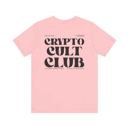 'Crypto Cult Club' Black CCC T-Shirt