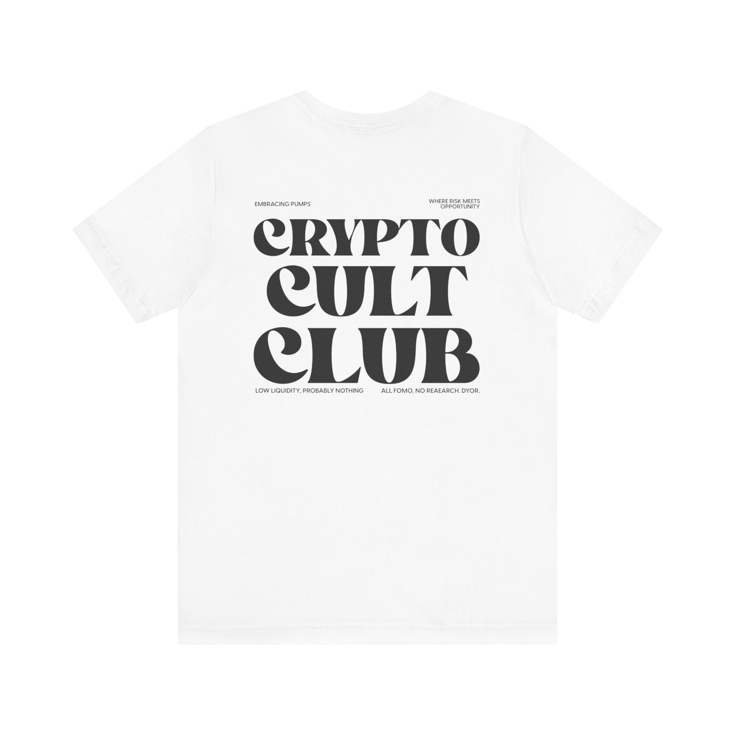 'Crypto Cult Club' Black CCC T-Shirt