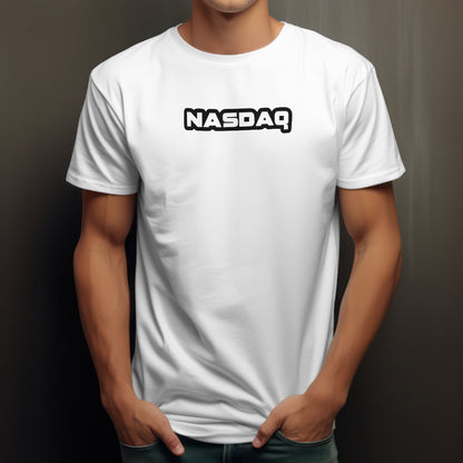 NASDAQ Black Logo T-Shirt