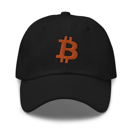 Bitcoin Orange ₿ Strapback Hat