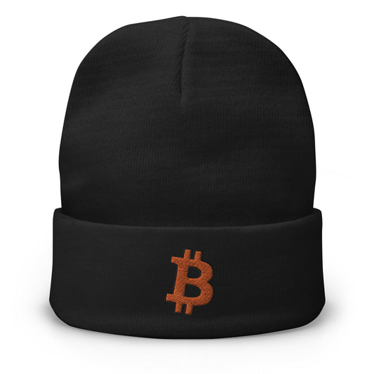 Bitcoin Orange ₿ Beanie