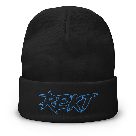 REKT Blueline Beanie