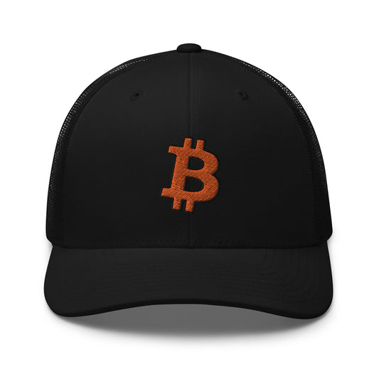 Bitcoin Orange ₿ Trucker Hat