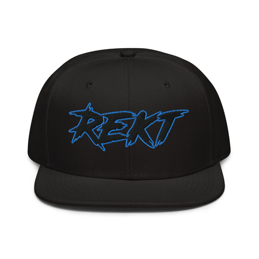 REKT Blueline Snapback Hat