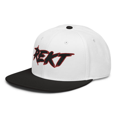 REKT Redline Snapback Hat