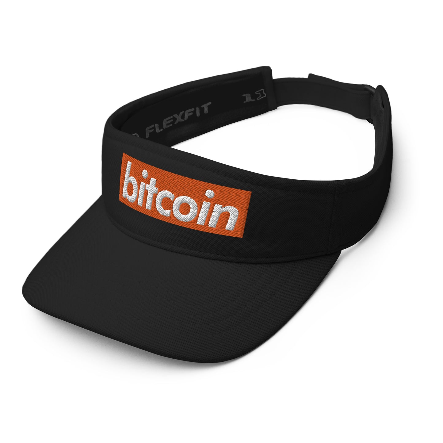 Bitcoin Box Logo Flexfit Visor