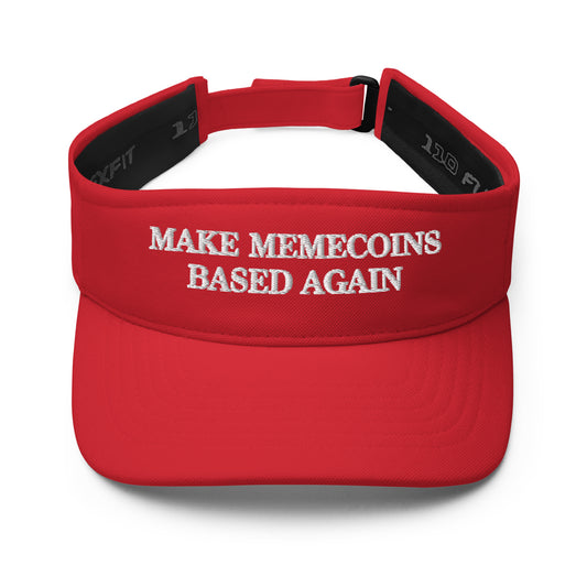 Make Memecoins Based Again Flexfit Visor