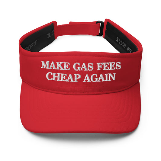 Make Gas Fees Cheap Again Flexfit Visor