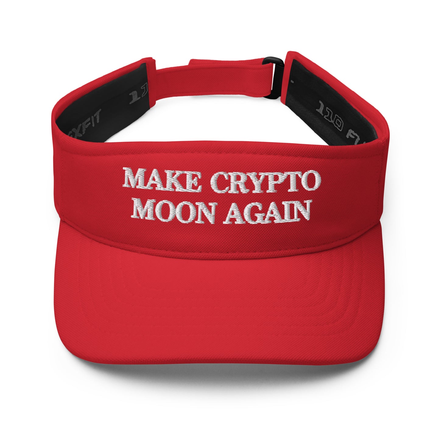 Make Crypto Moon Again Flexfit Visor