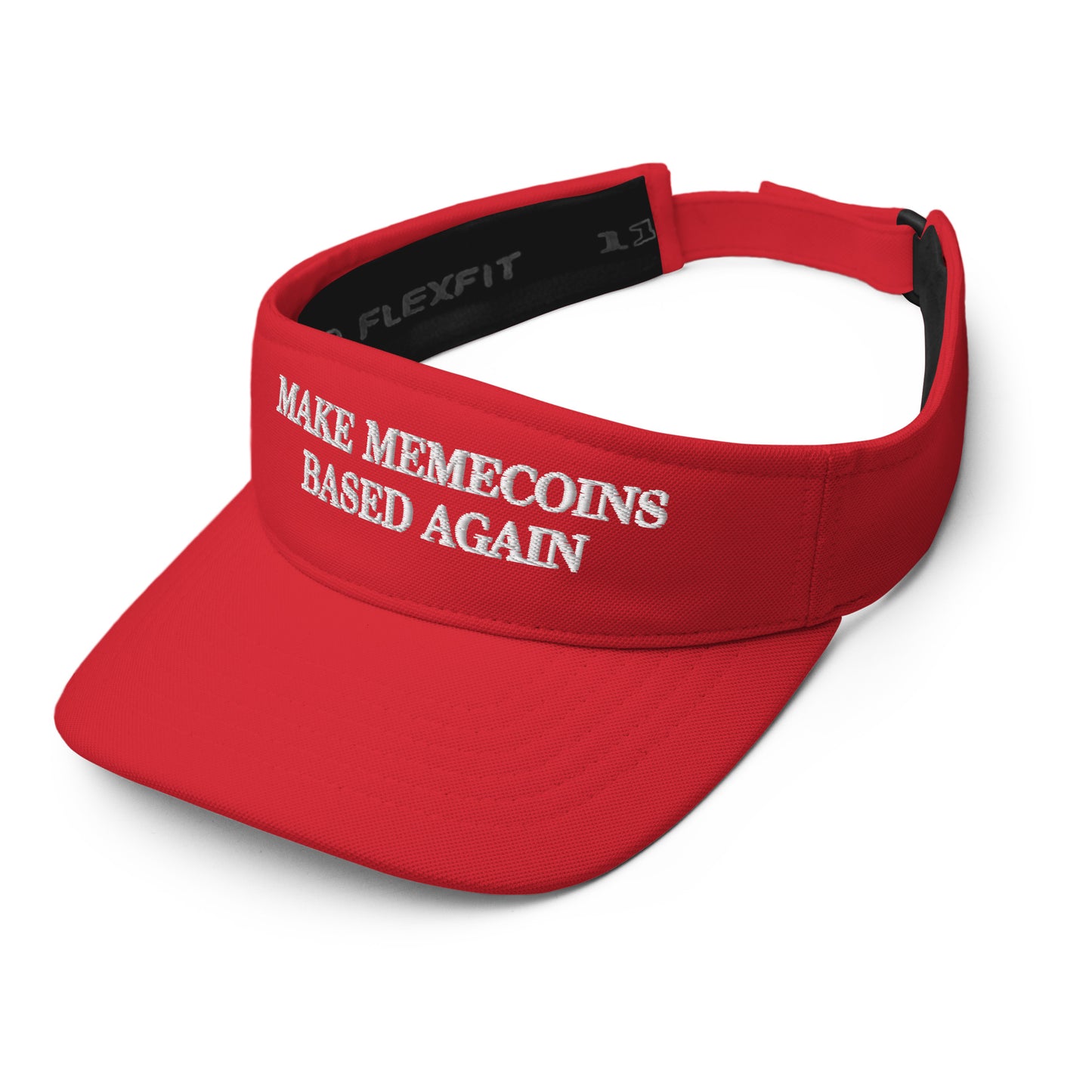 Make Memecoins Based Again Flexfit Visor