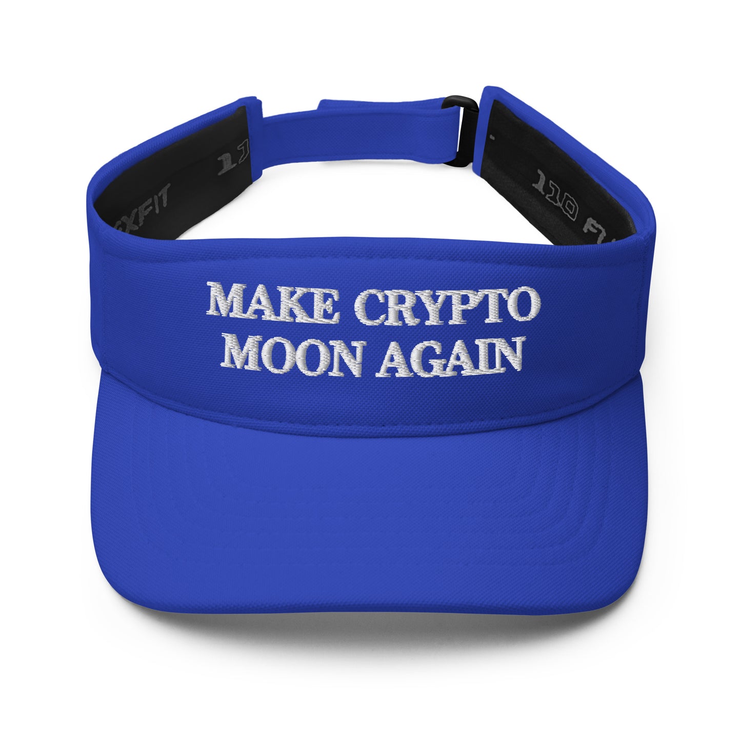 Make Crypto Moon Again Flexfit Visor