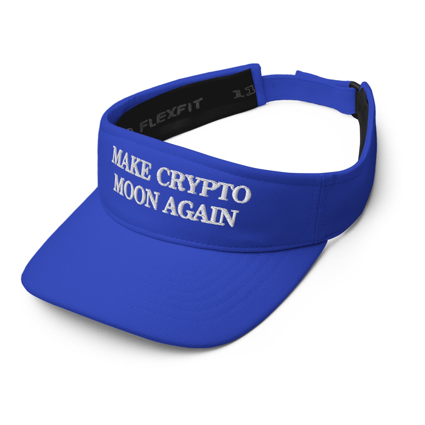 Make Crypto Moon Again Flexfit Visor